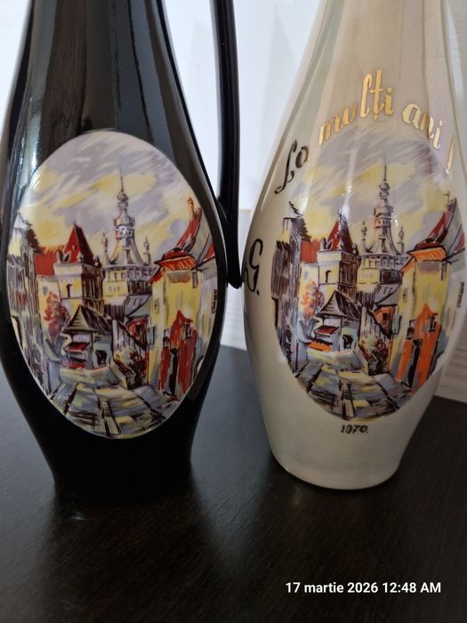 Carafe/sticle ceramică pentru țuică