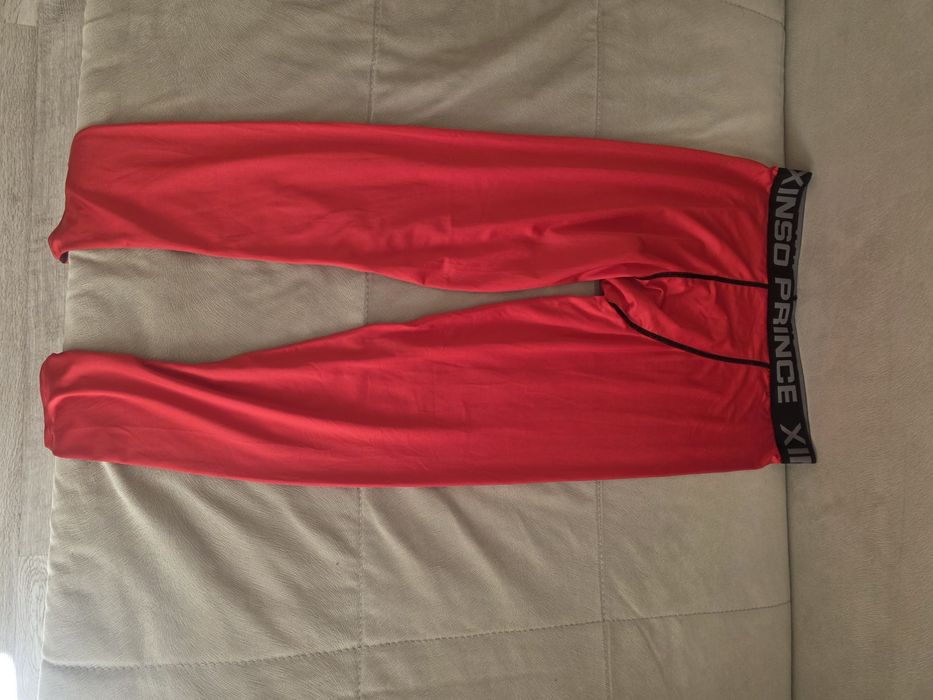 Bluza si 2 pantaloni termici, marimea L, rosu