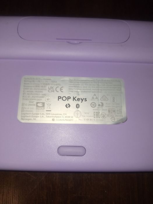 Клавиатура Logitech POP keys