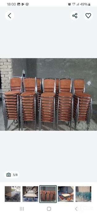 Stol stul ishlab chiqaramiz nerjaveykadan