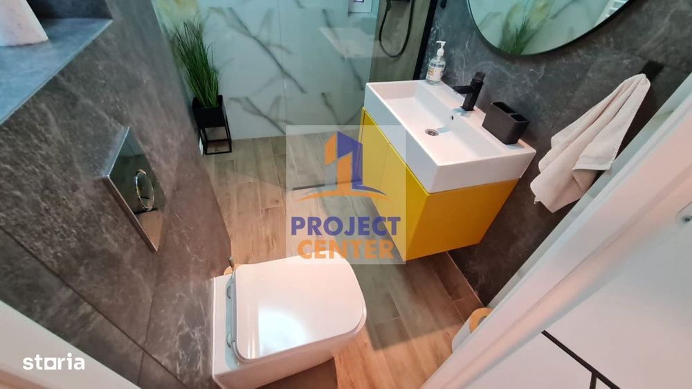 Apartament 2 camere Central, finisaje de lux, vedere panoramica spre c