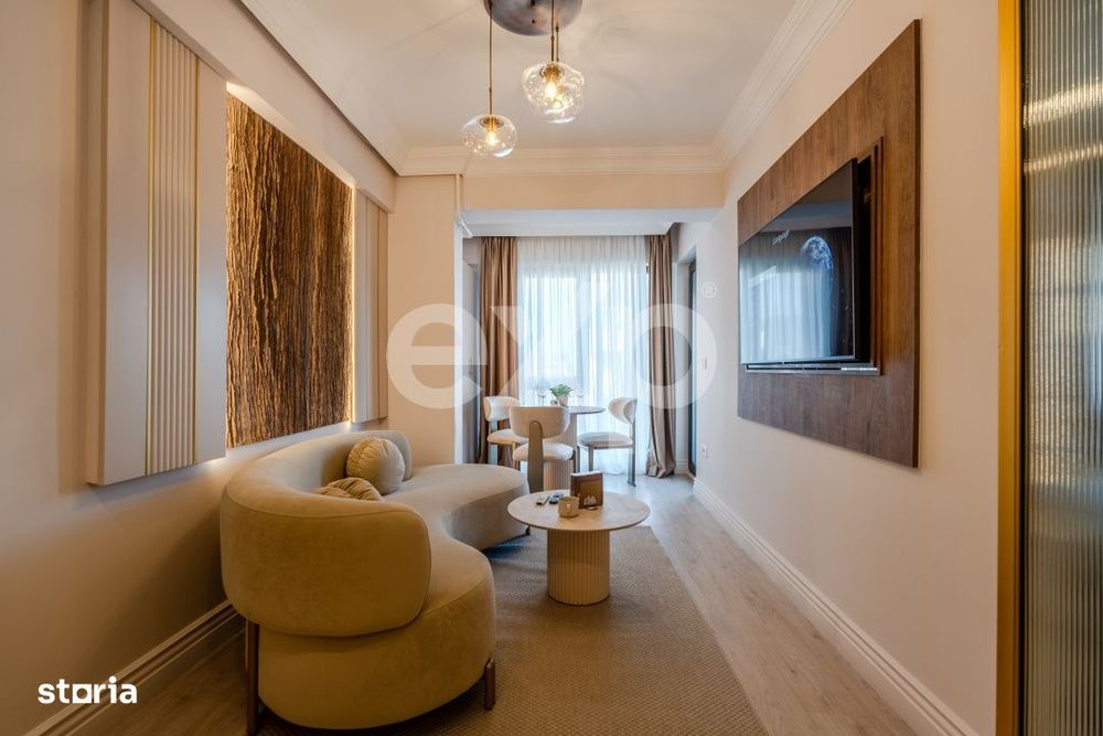 Studio nou Ivory Residence Pipera - Complet mobilat si utilat