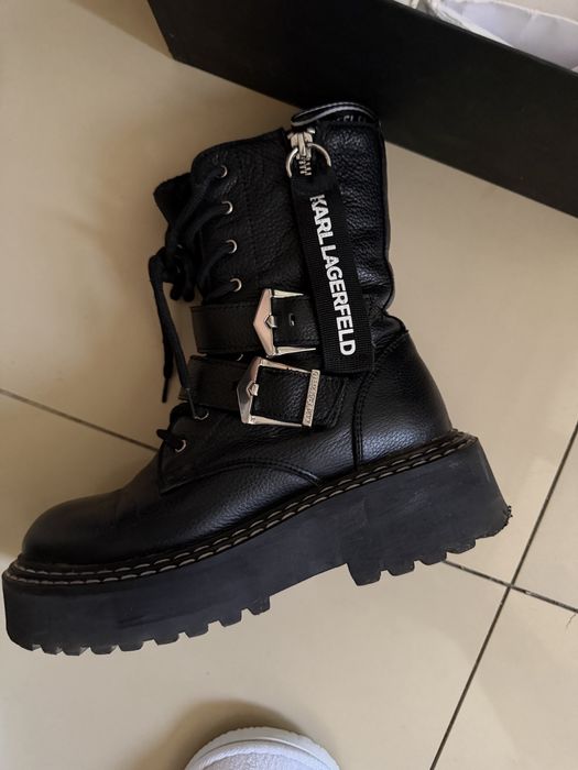 Полусапожки Timberland и Карл Лагерфельд