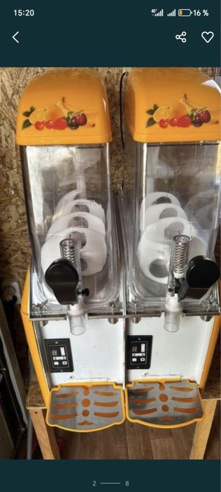 Слеш заморозка сока