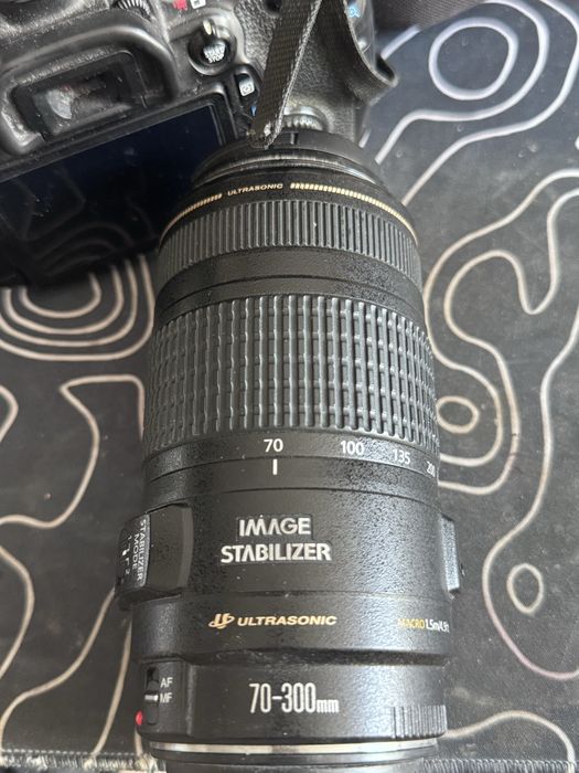 Комплект 2 обьектива камера canon 70d