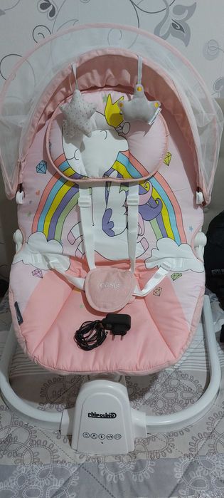 Детска ел.люлка шезлонг