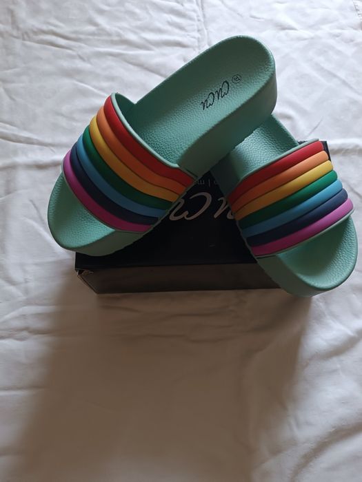 Дамски чехли-36  номер,нови