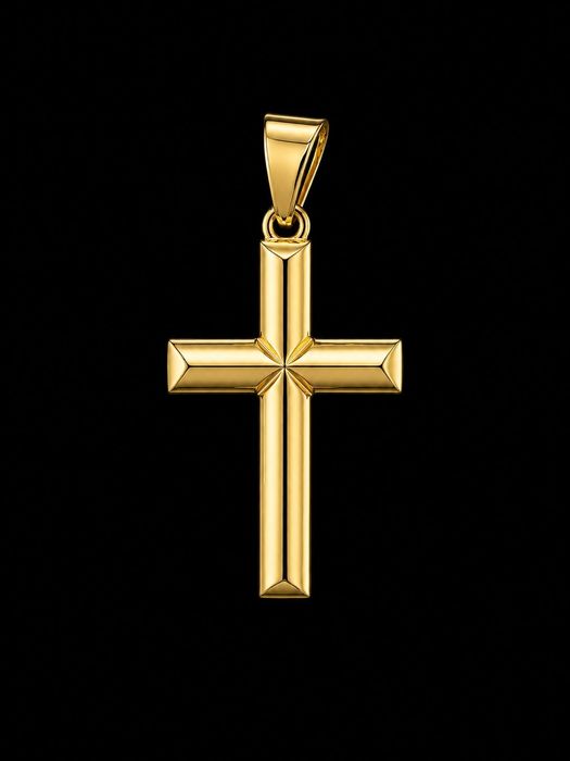 Pandantiv Cruce Aur 14K | Verificat ANPC 2.33GR