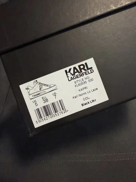 Karl Lagerfeld Kapri Ikonik кожени кецове – 38