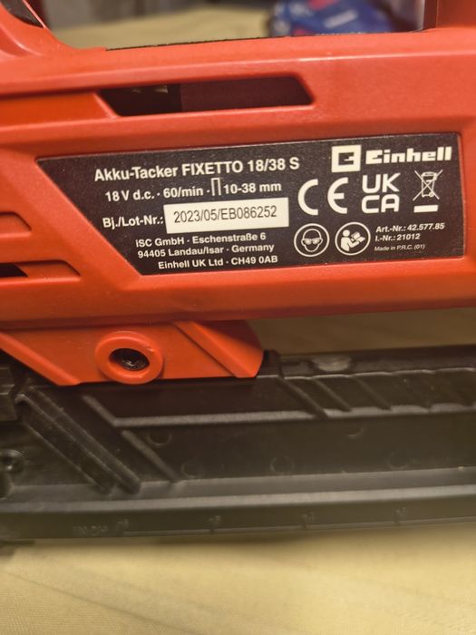 Einhell Professional Безжичен телбод Fixetto 18/38 S Power X-Change (1