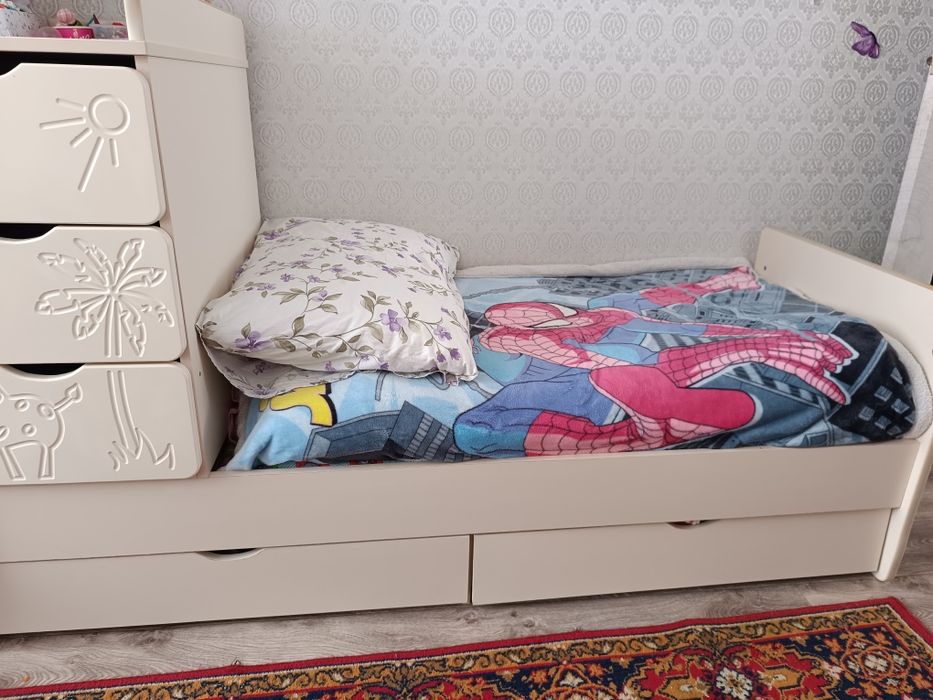 Детская кроватка трансформер, от 0 до 10 лет