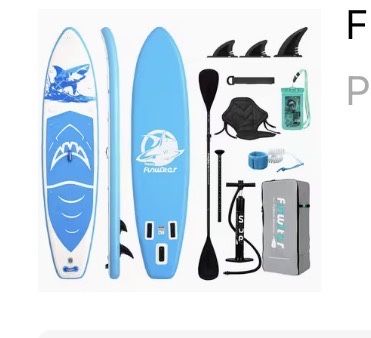 Paddle board SUP Funwater nou
