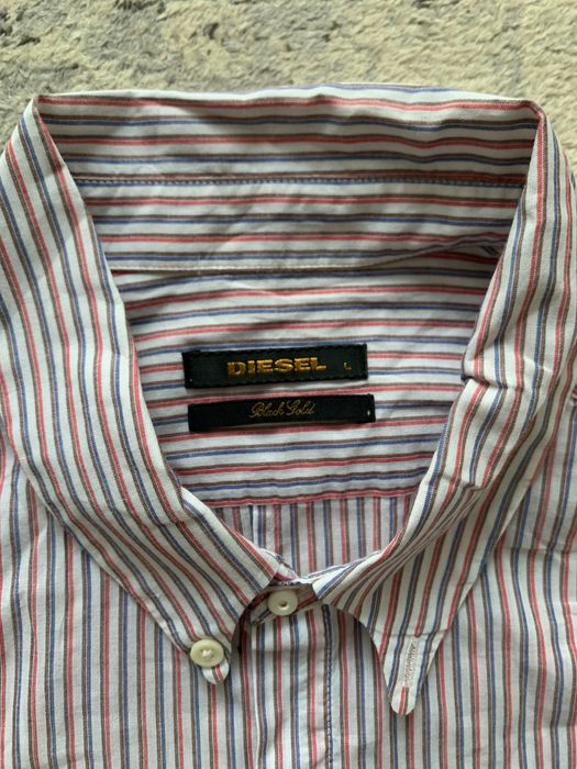 Camasa cu dungi Diesel Black gold