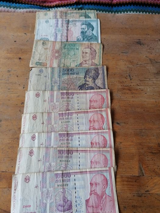 Bancnote vechi pentru colectionari