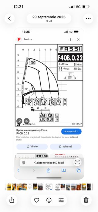 Iveco  35c15cu macara si basculare