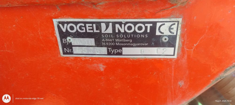 Semanatoare pneumatica Vogel Noot