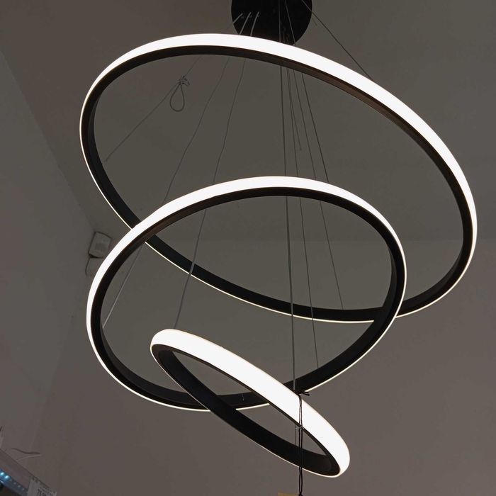 LED Полилеи GALAXY, 3 ринга, 76w, 3 CCT с избор на цветна темпера
