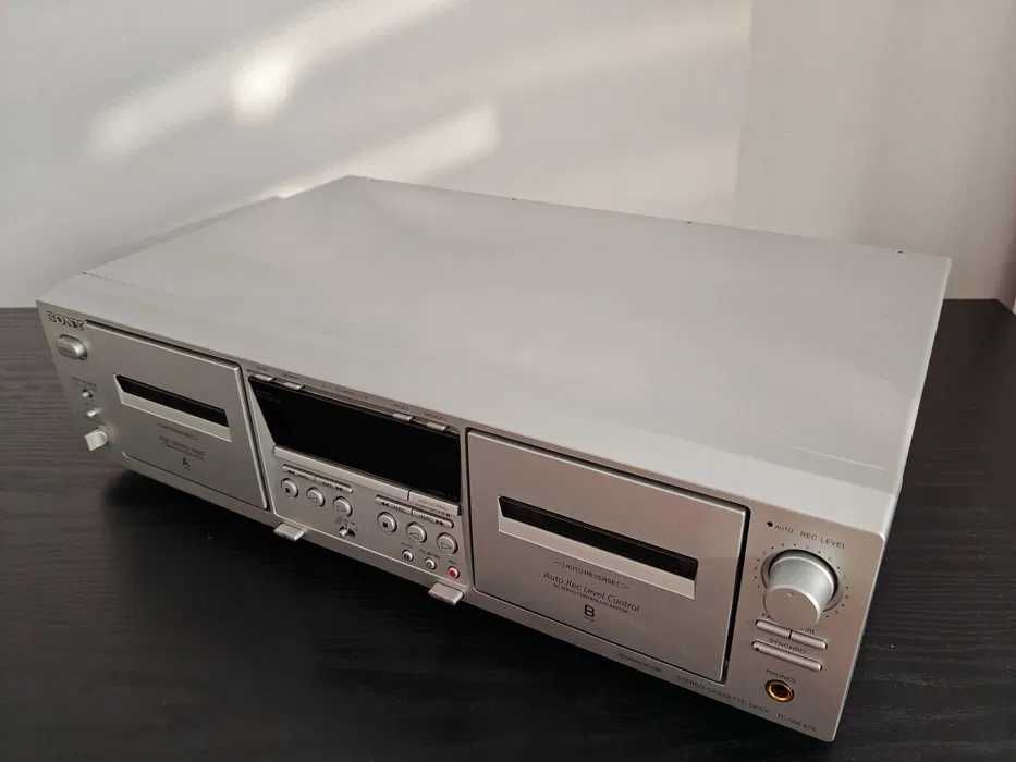 Casetofon dublu Deck SONY cu telecomanda.