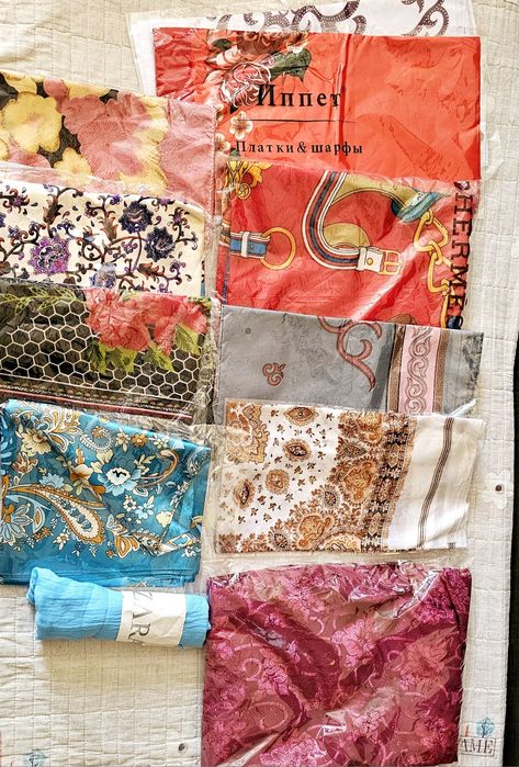 Цена за все! Платки. Отрез(ткань)