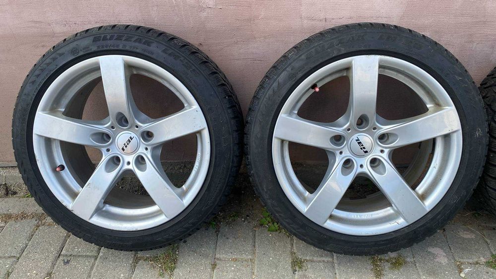 jante alu bmw 5x120 usor concave 8j  et 29 cu anv iarna 225 45 17