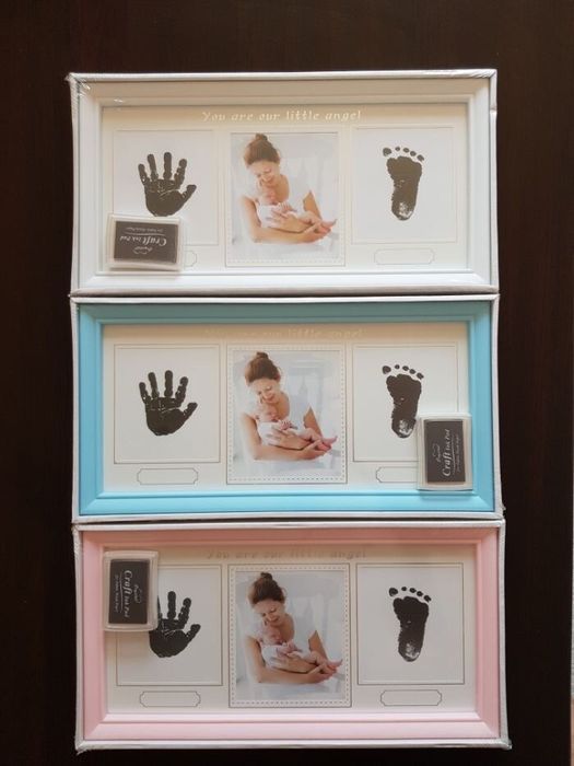 Рамка с отпечатък за бебе!