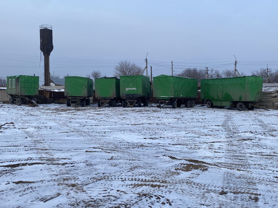 Жилой вагончик на колесах