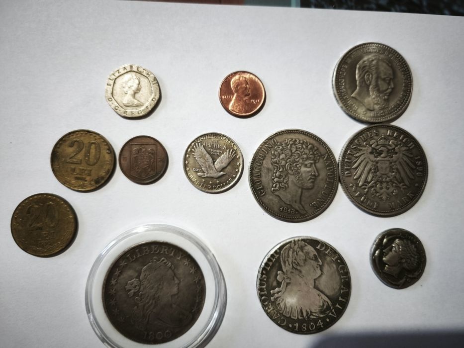 Vând diverse monede