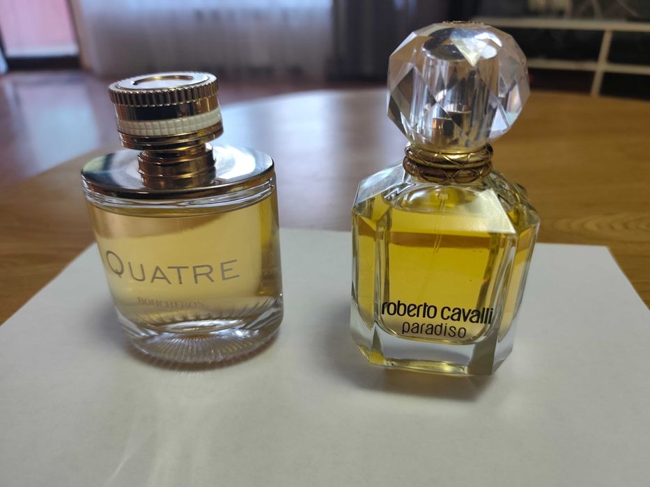 Дамски парфюми Roberto Cavalli и Quatre