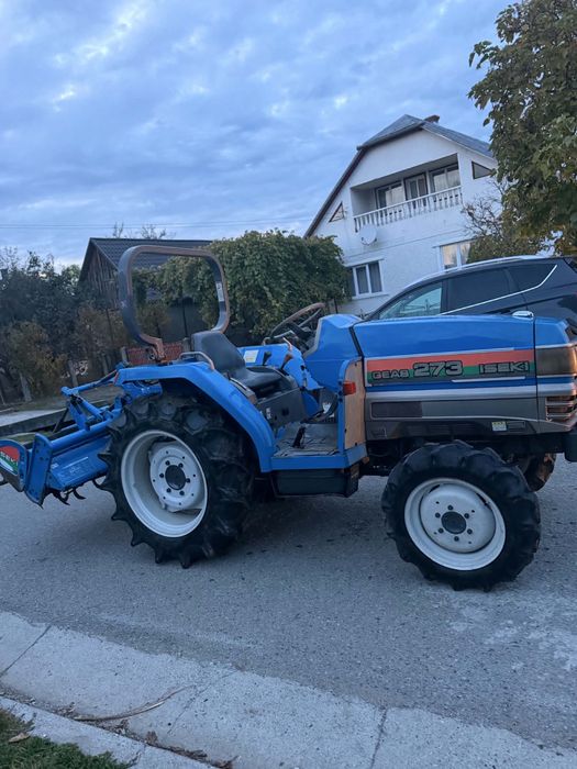Tractor japonez iseki geas 27 cp 4x4 cu freza inclusa