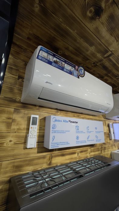 Кондиционер ALBA- 12,000 Btu от Midea / Inverter/ wi-fi /Доставка
