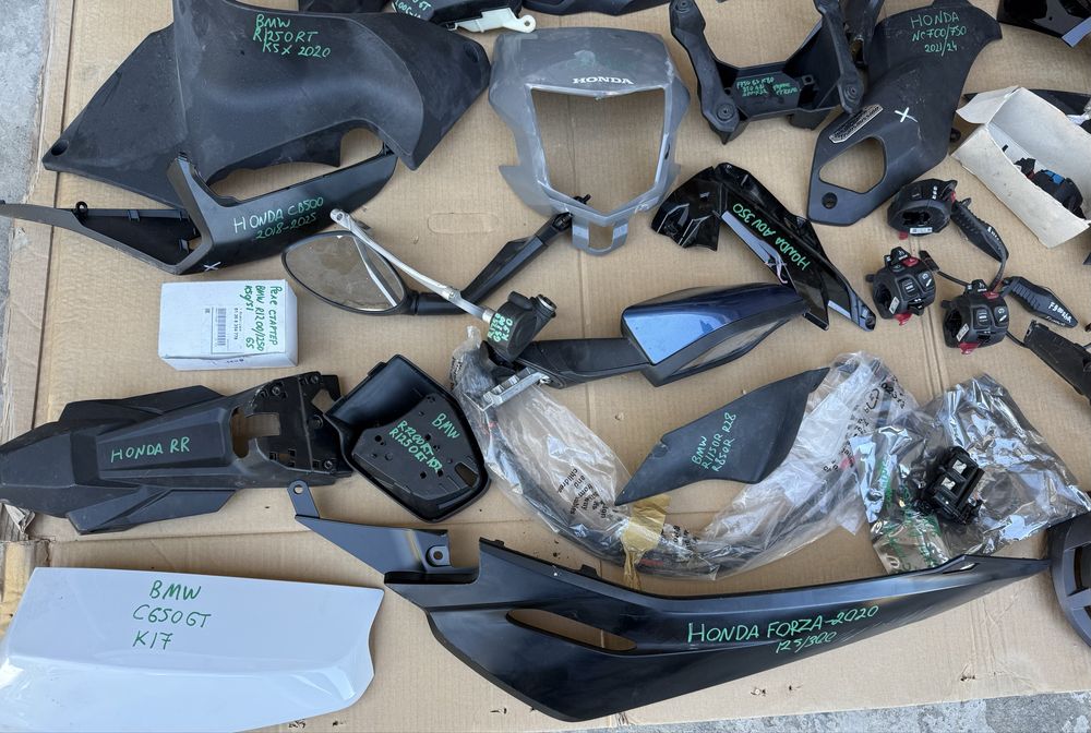 Части за мотори BMW HONDA APRILIA