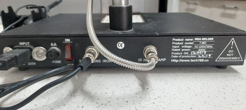 Statie IRDA-Puhui-de lipit dezlipit cu InfraRosu T862