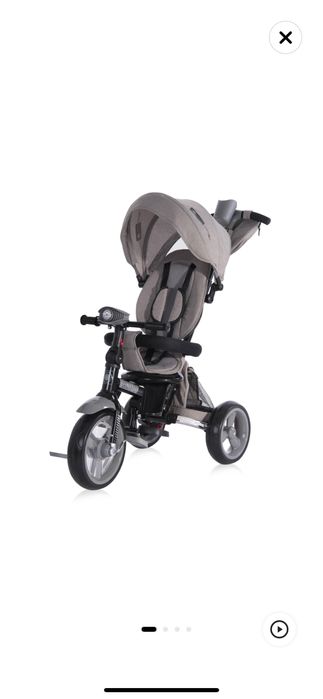 Tricicleta 4 in 1 Lorelli - Enduro, Grey Luxe