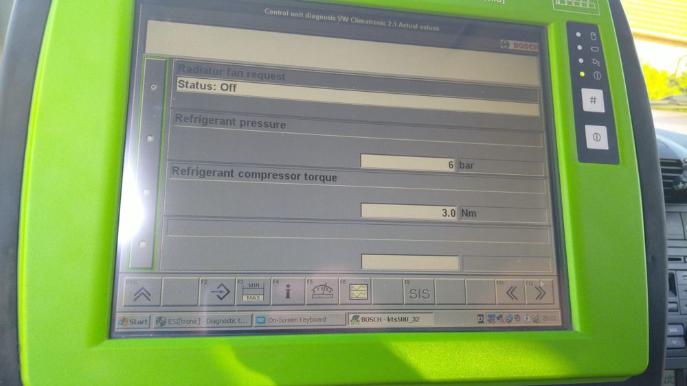 Schimb Tester diagnoza auto Bosch KTS cu auto sau remorca.