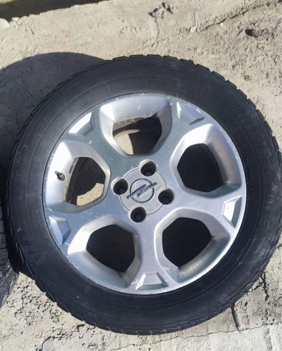 Jante Opel r16 4x100 plus cauciucuri