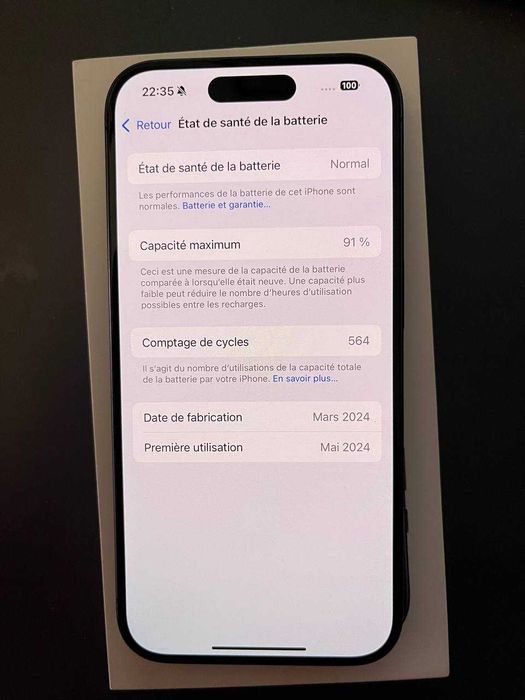 iPhone 15 pro max 256GB