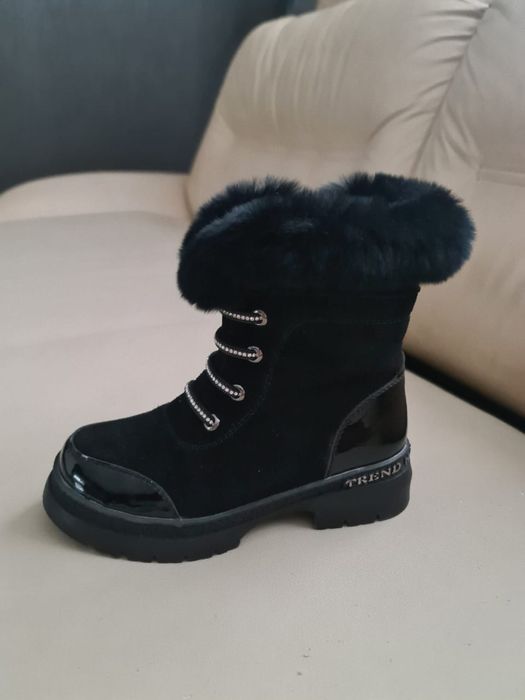 Сапоги на девочку полностью натуральные