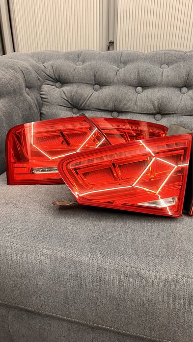 Set lampi spate LED Audi A8 4H 2011-2014, stare foarte buna