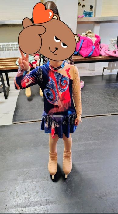 Платье фигурного катания для выступления