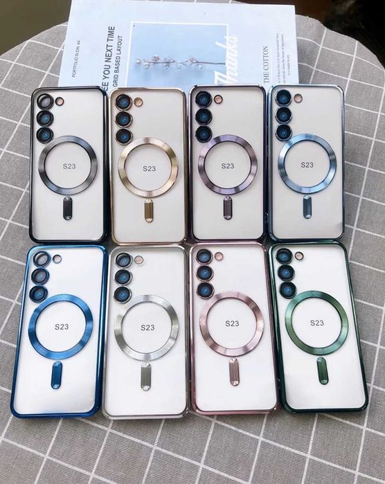 Husa Luxury MagSafe Samsung Galaxy S23 / S23 FE / S23 Plus / S23 Ultra