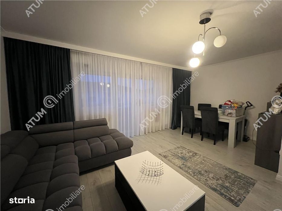 Apartament modern cu 3 camere 2 bai pod propriu de 85 mp in Selimbar