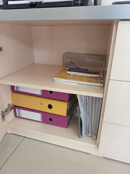 Стол и тумба офисные