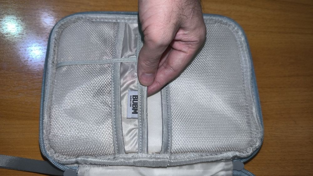 BUBM cтильный органайзер из мягкой искусственной кожи для аксессуаров.