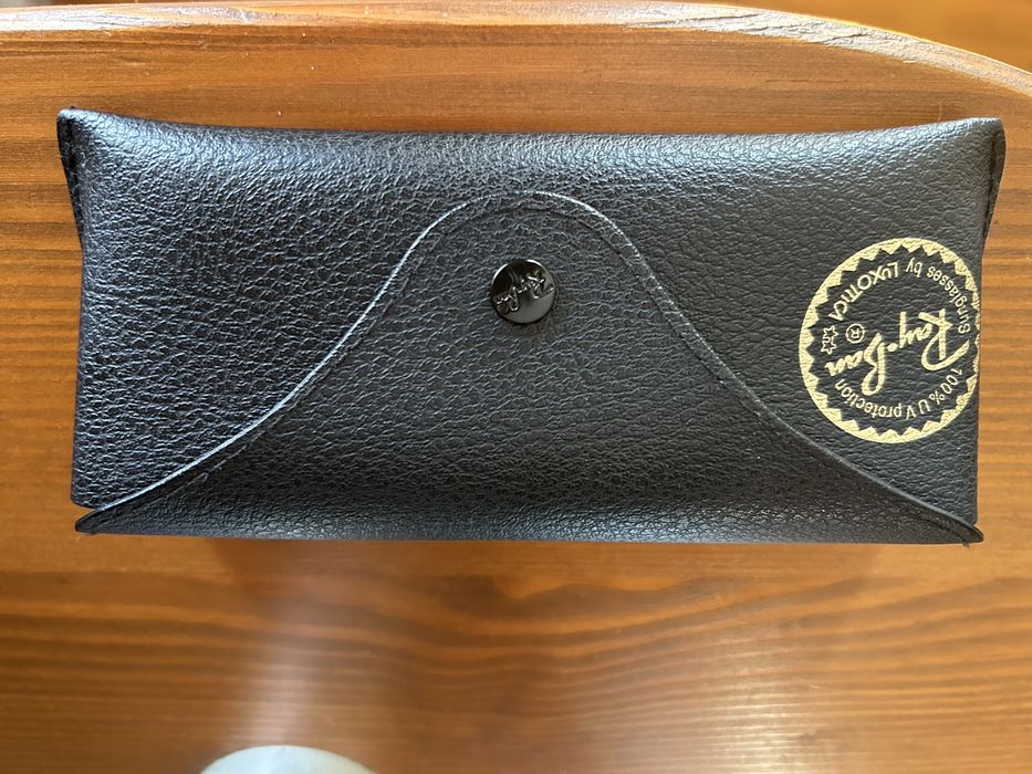 Оригинални очила RayBan нови златна рамка със зелени стъкла