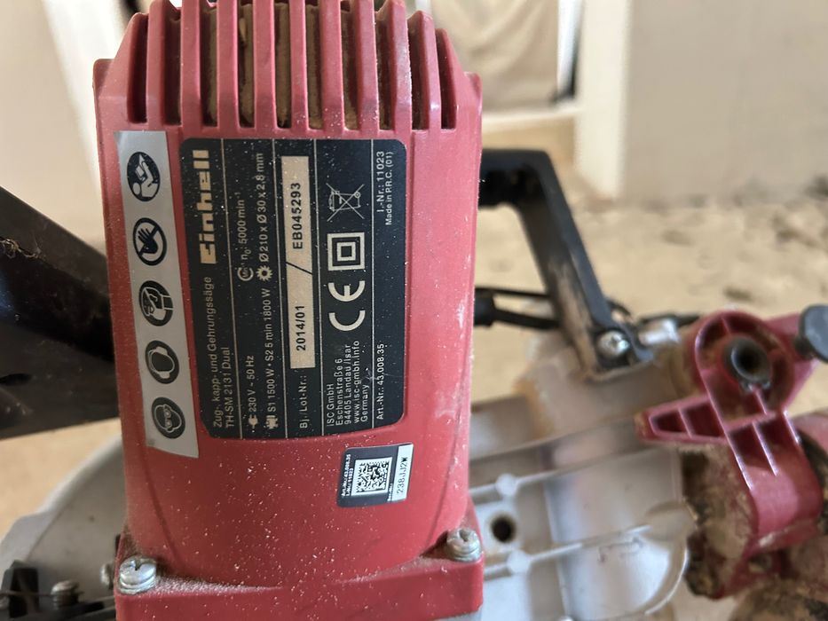 Ferastrau circular de precizie Einhell TH-SM 2131 dual.