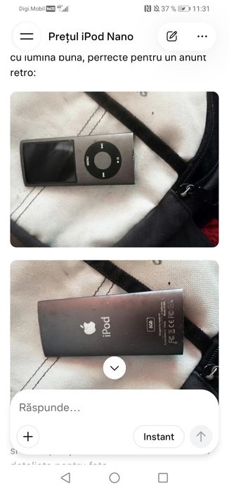 Ipod nano Apple 8 GB