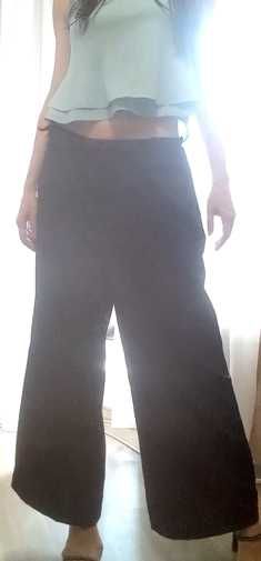 Pantaloni eleganti dama, usori, material subtire