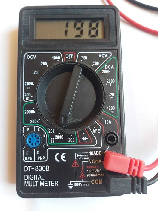 Мультиметр тестер DT-830B