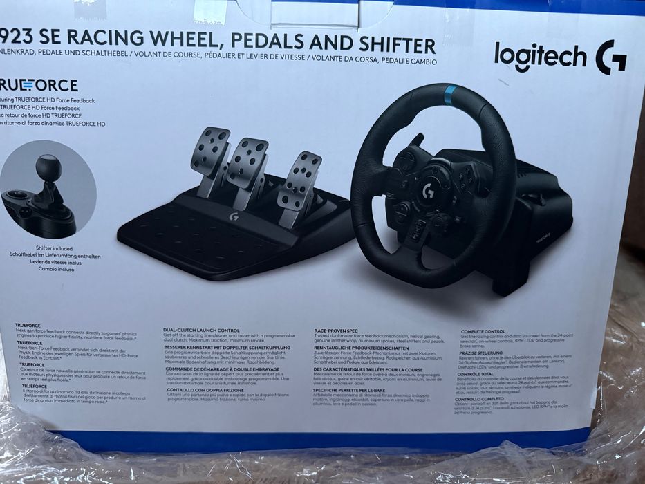 Волан с педали Logitech G923 SE