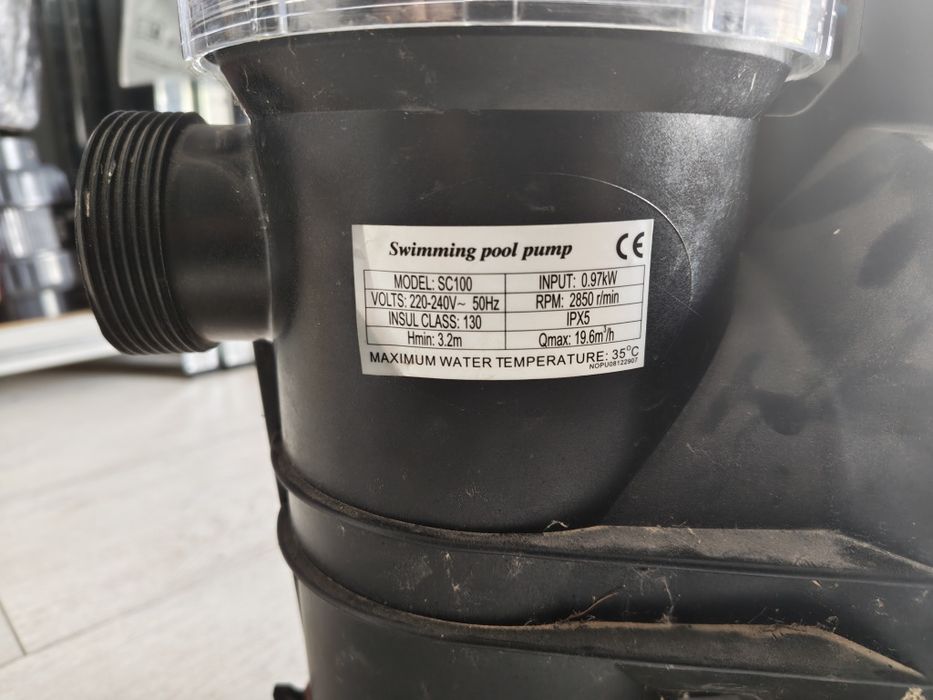Помпа за басейн/шадраван 19.6м3/h